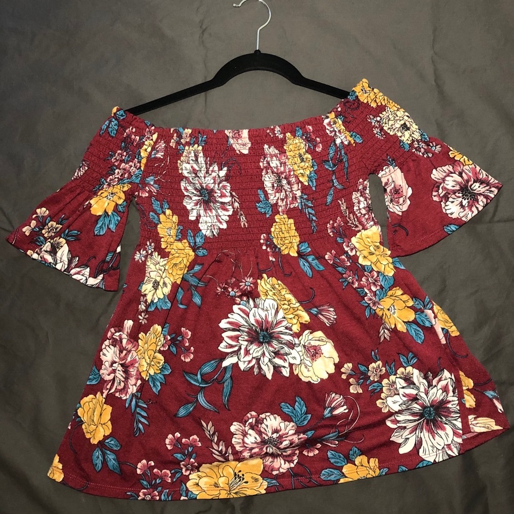Floral Crop Top💕